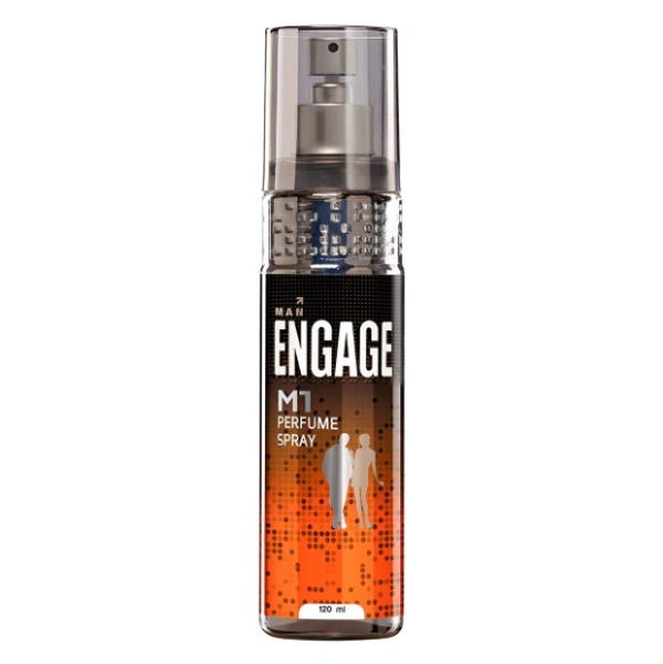 ENGAGE MAN PERFUME SPRAY - ORANGE, 120g
